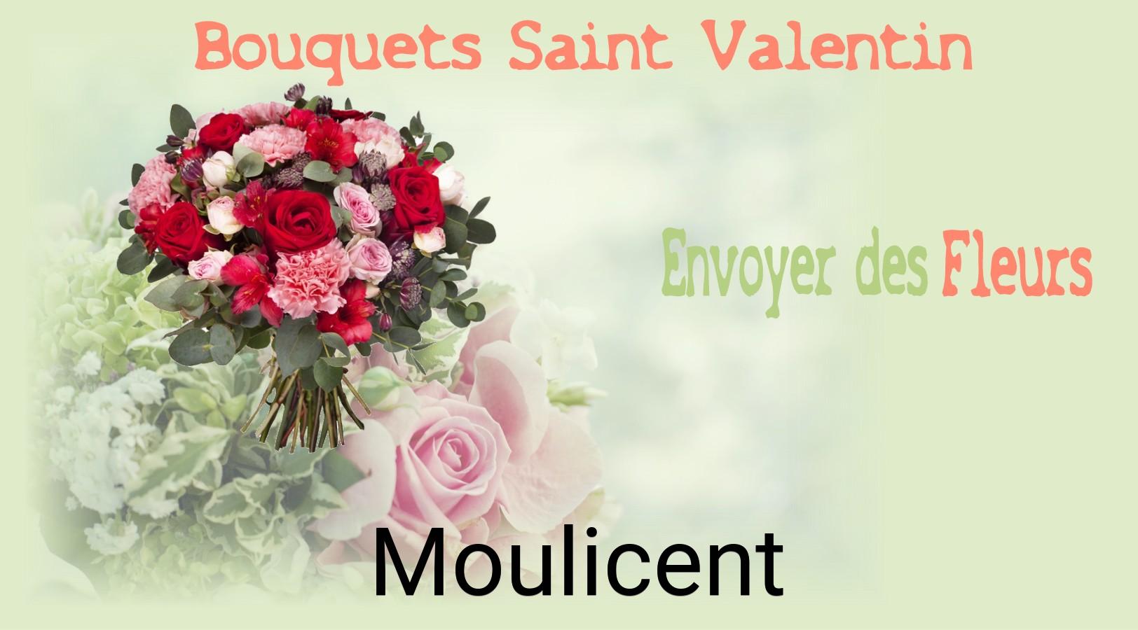 Roses de Saint-Valentin livrées à Moulicent